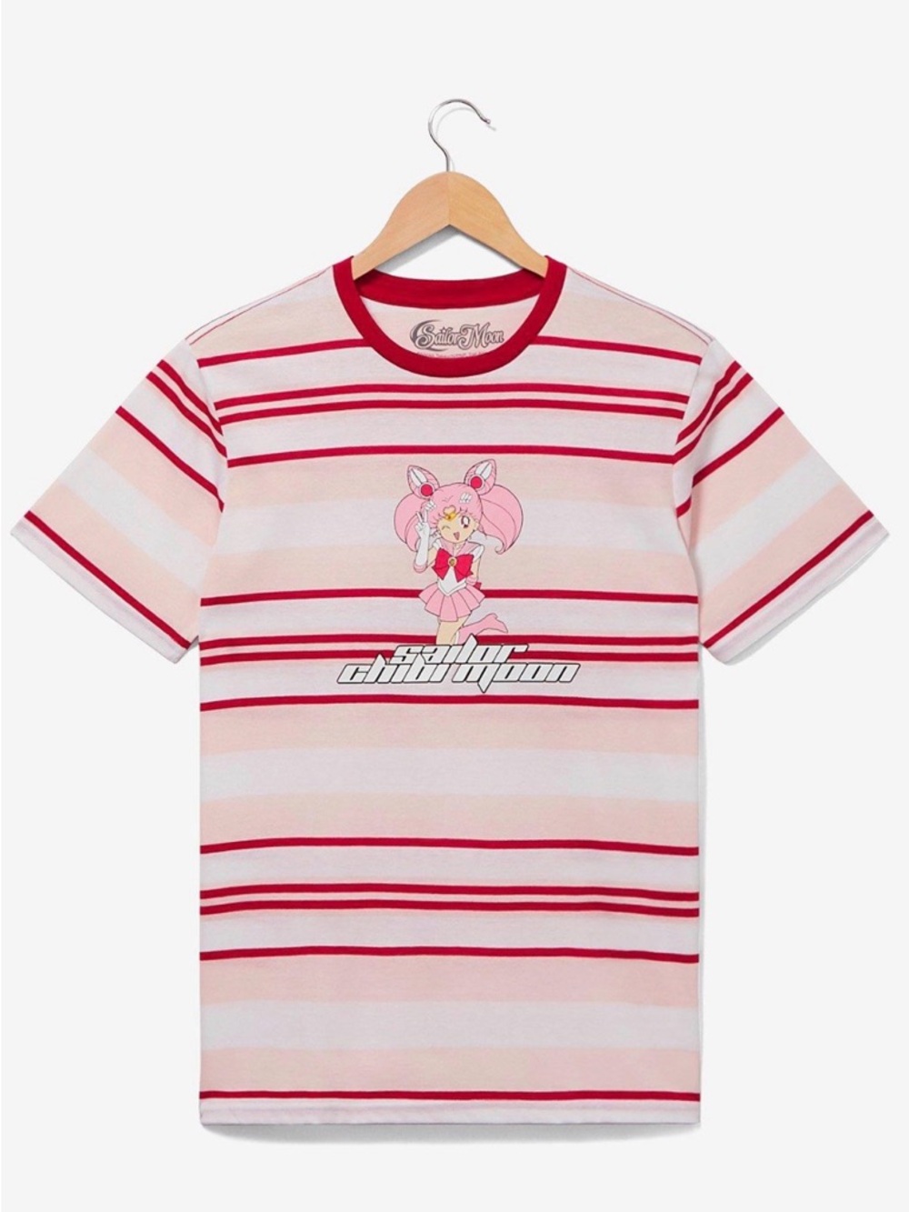 Sailor Moon Sailor Chibi Moon Portrait Striped T-Shirt - BoxLunch Exclusive